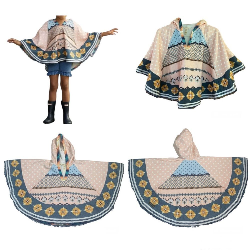MATILDA JANE Dream ChasersLife Fairy Tale Hooded Poncho for Girl’s Size 4